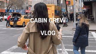 mok Vlog 승무원 브이로그 장거리비행 출근부터 퇴근까지  뉴욕 레이오버Sara beth’s에서 브런치블루보틀