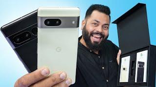 Google Pixel 7 & Pixel 7 Pro Unboxing & First ImpressionsGoogle Flagships Are BACK