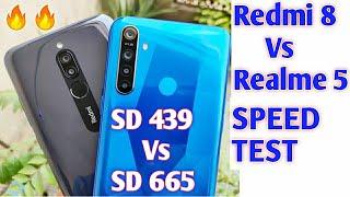 Redmi 8 Vs Realme 5 Speed Test Multitasking Comparison