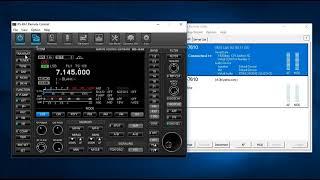 Icom IC-7610 & IC-7300 Internet Remote Operation with RS BA1 Demo