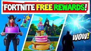 14 FREE REWARDS 3rd Birthday Challenge Guide & BTS Event Secret Easter Eggs  Fortnite Update