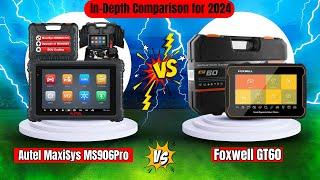 Autel MaxiSys MS906Pro vs. Foxwell GT60 In-Depth Comparison for 2024 