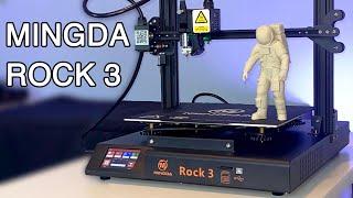 Mingda Rock 3 Large Volume 3D Printer  First Prints and Thoughts