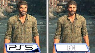 The Last of Us Part I  PC vs PS5  Graphics Comparison & Steam Deck Performance
