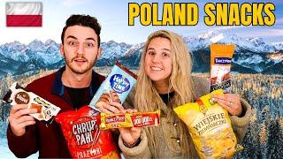 Americans Trying POLISH SNACK FOOD Zakopane Poland