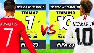 Nummer 7 vs Nummer 10 in FIFA 23 ️