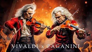 Vivaldi vs Paganini Clash of the Titans in Violin Mastery  The Best Classical Violin Music
