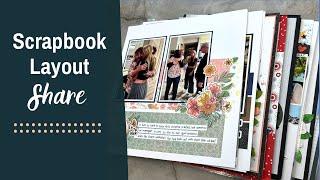 Scrapbook Layout Share  22+ Scrapbooking Ideas