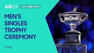 LIVE  Mens Singles Champion Trophy Ceremony and Tour  Australian Open 2023