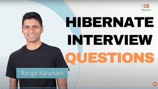 Hibernate Interview Questions