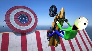 GTA 5 Baldis Basics vs Hulk Ragdolls vol.7 Euphoria physics