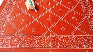 অসাধারণ নকশিকাঁথার ডিজাইন। Nakshi katha design simple. Nakshi katha design tutorial.katha 21 2023