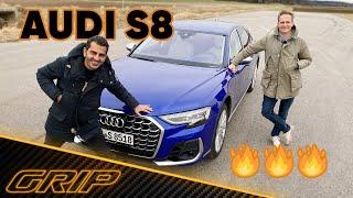 Luxusspürnase Hamid  & Chauffeur Matthias  checken Audi S8  GRIP