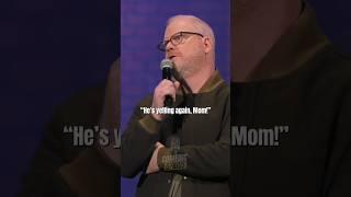 JIM GAFFIGAN WAS FRIGHTENED OF HIS DAD  JIM GAFFIGAN #shorts