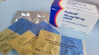 Pfizer PAXLOVID 150 mg100 mg tablets ■ PF-07321332 & ritonavir