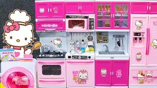 11 Minutes Satisfying with Unboxing Hello Kitty Kitchen Playset Collection ASMR  Review Toys