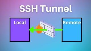 How to SSH Tunnel simple example