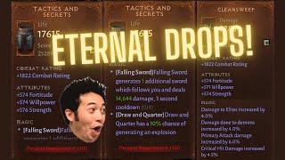 ETERNAL GEAR OP Effects STACK NEW 4-magic Attribute Exceptional Items Diablo Immortal