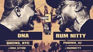 DNA VS RUM NITTY SMACK URL RAP BATTLE  URLTV