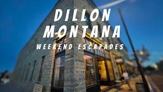 Dillon Montana exploring a town with rich history and the haunted Metlen Hotel.
