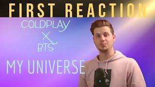 Coldplay X BTS - My Universe Official Video FIRST LISTEN