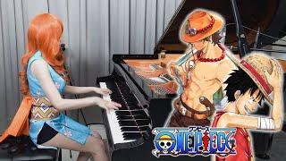 ONE PIECE PIANO MEDLEY 1000000 Subscribers Special Rus Piano