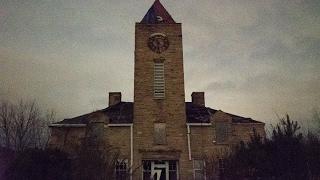 Creepy Abandoned Girls Reformatory At Night