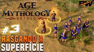 Age of Mythology Retold #3  Destruindo as Docas TROIANAS - Gameplay da Versão BETA em PT-BR