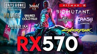 RX 570 Test in 20 Games in Mid 2021