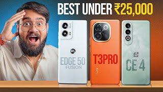 vivo T3 Pro vs Moto Edge 50 Fusion vs OnePlus Nord CE 4 *Full Comparison*  BIG MISTAKE??