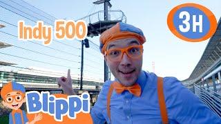 Weekend at the Indy 500  Blippi and Meekah Best Friend Adventures  Educational Videos for Kids
