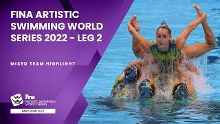 Re-Live Day 2  Mixed Team Highlight & Combination - FINA Artistic Swimming World Series - Leg 2