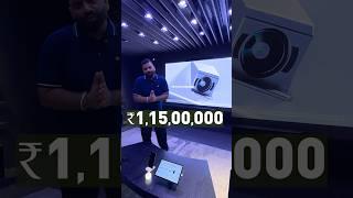 ₹11499990 Samsung Micro LED 110 TV #TGFamily #shorts    