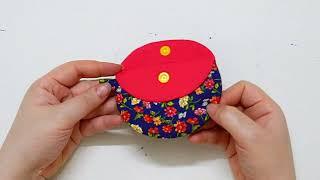 So Cute Sewing A Mini Coin Purse And Money  Sewing Gift Ideas