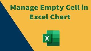 How to display missing data in an excel chart?