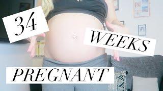 34 WEEKS PREGNANT - PREGNANCY UPDATE - BIG CHANGES A MOVE & BABY SPRINKLE
