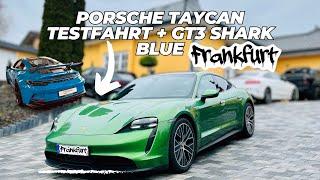 TEST Porsche TAYCAN Probefahrt...Porsche GT3 besichtigen...911 Turbo geht weg Frankfurt VLOG