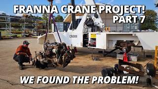 Removing the Engine & We Found the Problem  Franna Crane Project  Part 7