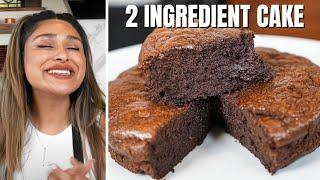 How to Make the Most Amazing & Easiest Chocolate Cake of All Time with 2 Ingredients