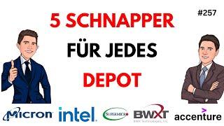 5 Schnapper für JEDES Depot OpenAI - Intel - Atomkraft - Sanofi - Rente - Bürgergeld - Worldline