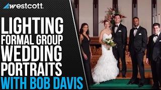 Lighting for Formal Wedding Group Portraits