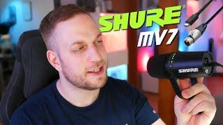 XLR oder USB? ihr habt die Wahl Shure MV7