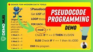 Demohub Tips   Intro to Pseudocode & Algorithms Beginner Programming Explained  www.demohub.dev