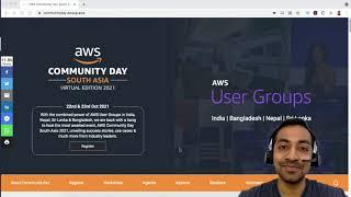 AWS Community Day South Asia 2021  Register now  #acd2021
