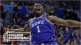 Zion Williamson scores 31 in Dukes win vs. North Carolina  College Basketball Highlights