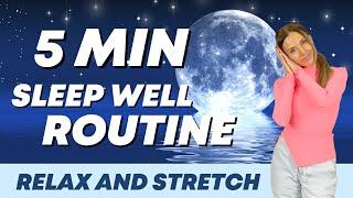 5 Minute Sleep Better Somatic Sequence  - To Reduce Anxiety Stress & Ease Tension