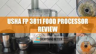 Usha FP 3811 Food Processor Review And Demo  Everything Better