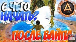 ARK Survival Evolved  С ЧЕГО НАЧАТЬ? ЖИЗНЬ ПОСЛЕ ВАЙПА В АРК