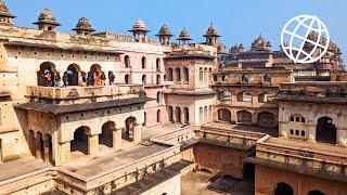 Palaces and Temples of Orchha Madhya Pradesh India  Amazing Places 4K