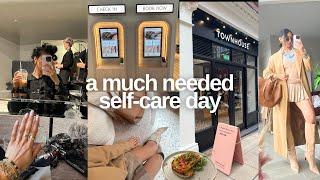 spend a self care day with me  hair nails rest & date night